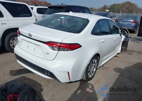 2022 Toyota Corolla Le z USA, uszkodzony, nr VIN 5YFEPMAE4NP366009